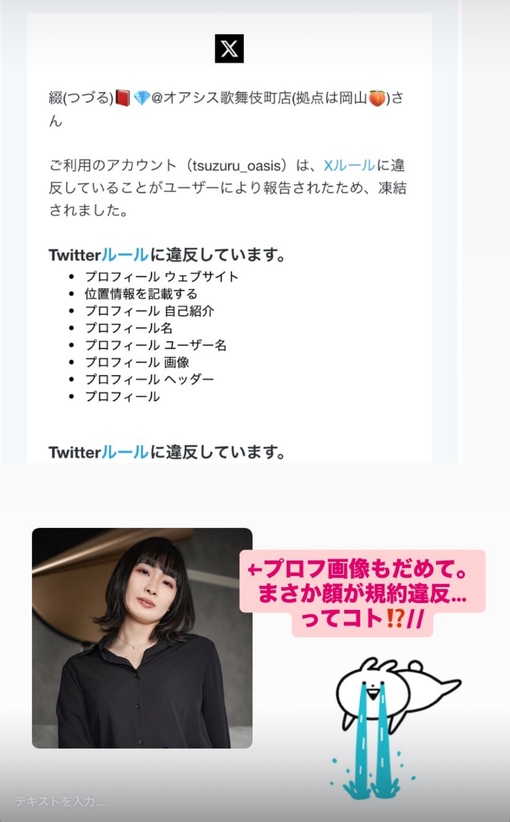 TSUZURU(ﾂﾂﾞﾙ) 【凍結と進捗状況と顔面規約違反のわし】
