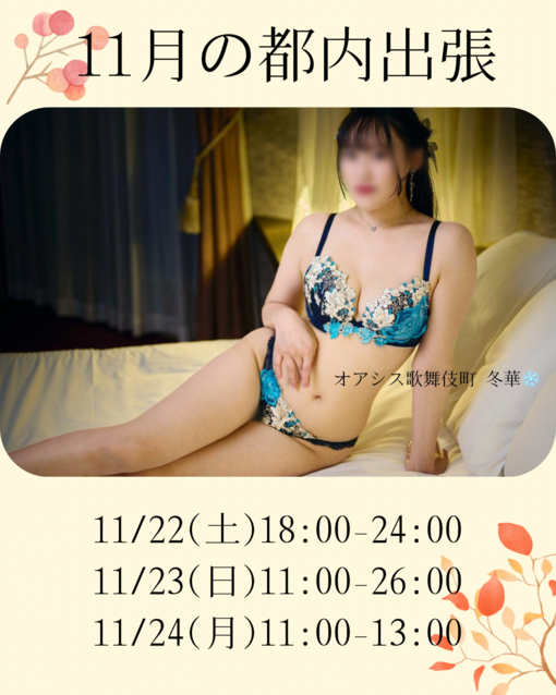 TOUKA（ﾄｳｶ） 11月の予定🍁🍂