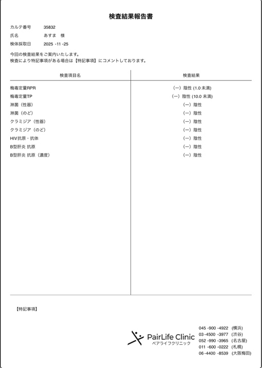 ASUMA(ｱｽﾏ) 今月もオールクリアです✨