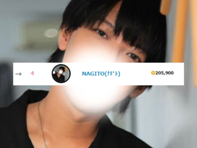 NAGITO(ﾅｷﾞﾄ) デイリーランキング✨＆イベント