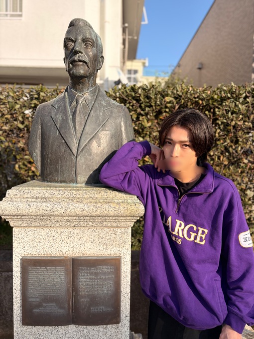 TSUKASA(ﾂｶｻ) おじいちゃんと2ショット📸