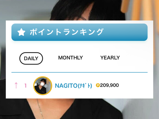 NAGITO(ﾅｷﾞﾄ) 🏆デイリーランキング1位🏆