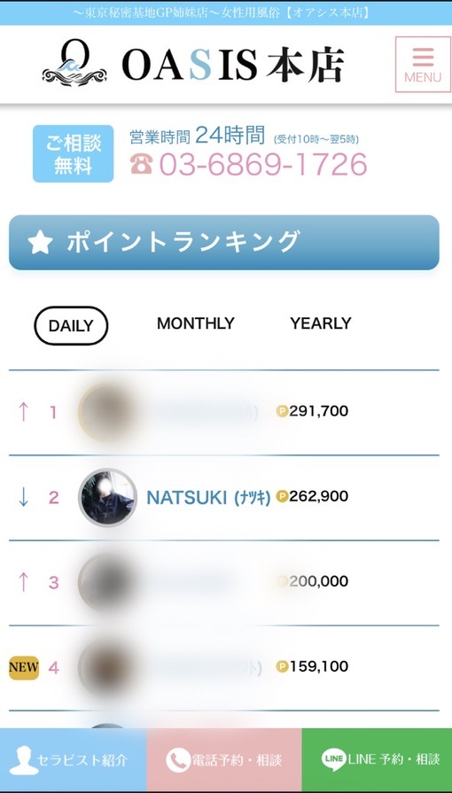 NATSUKI (ﾅﾂｷ) デイリー2位🥈✨