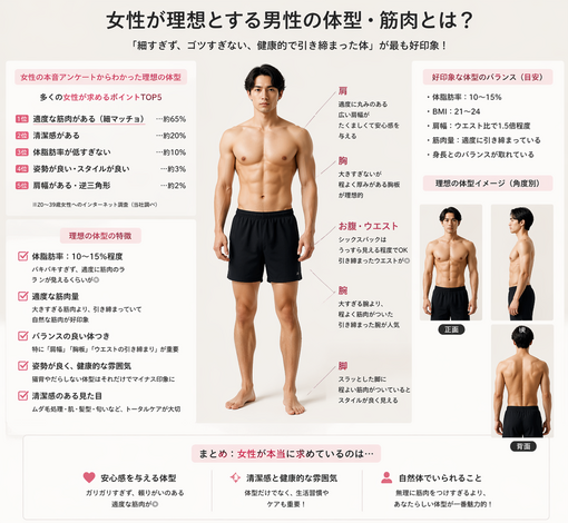 AZUSA(ｱｽﾞｻ) 女性目線の理想の筋肉