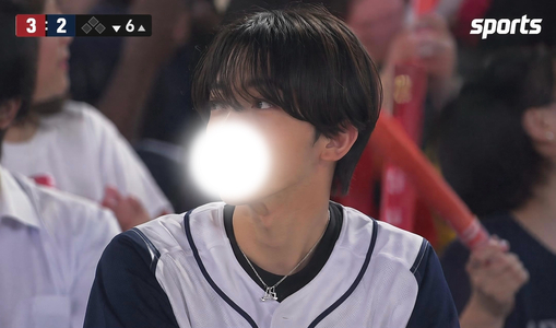 RITSU(ﾘﾂ) 野球観戦行ったら撮られてた