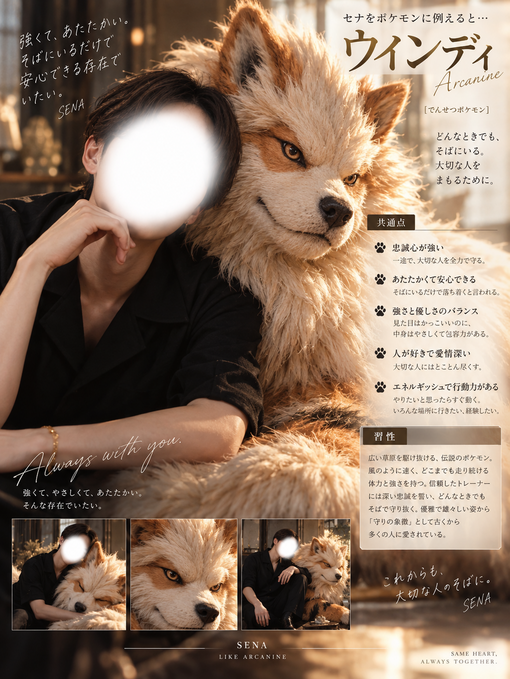 SENA(セナ) ポケモンに例えると…🤔