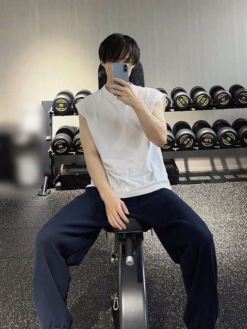 CHIHAYA(ﾁﾊﾔ) 無心に運動