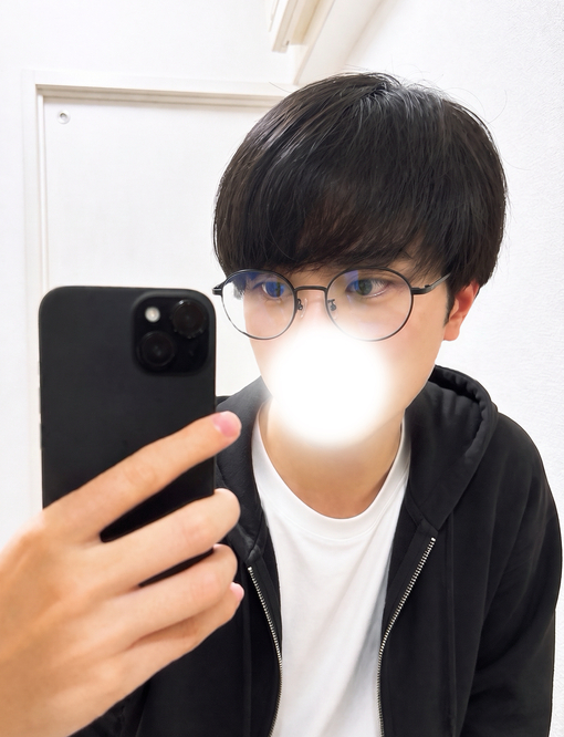 CHIHARU(ﾁﾊﾙ) メガネかコンタクトか問題
