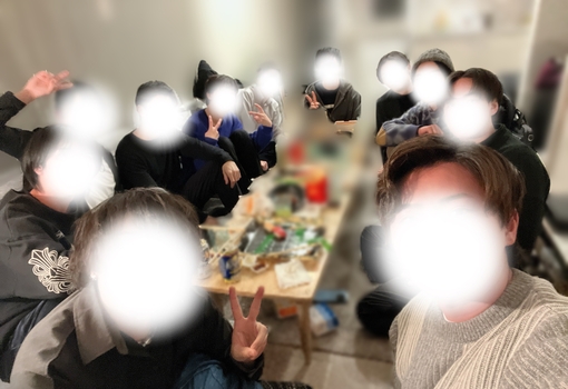 TAKU(ﾀｸ) 先輩たちとご飯交流会